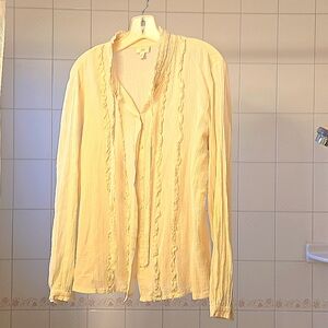 Light weight J. Jill long sleeve shirt